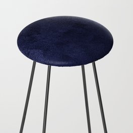 Dark blue abstract paper texture background design Counter Stool
