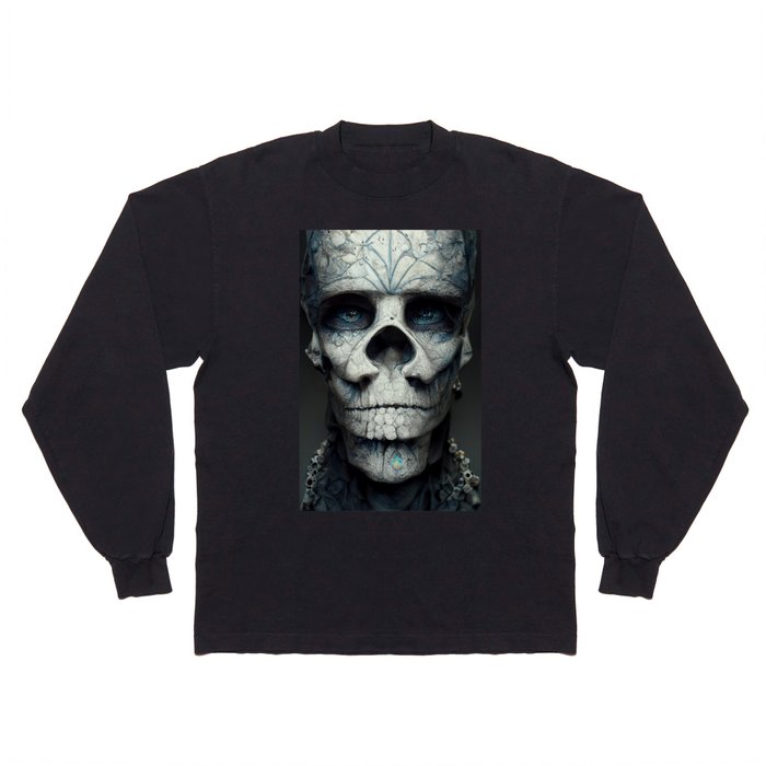 Alien Skull - Extraterrestrial Death Long Sleeve T Shirt