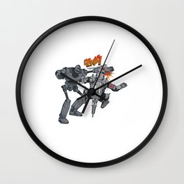 Giant Clank Wall Clock