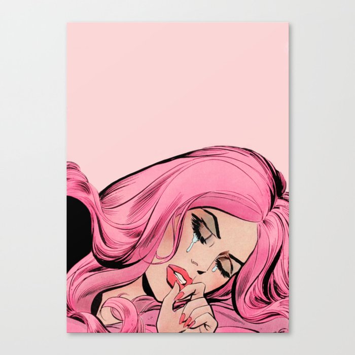Pink Lady Canvas Print