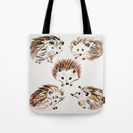 Hedgehogs Tote Bag