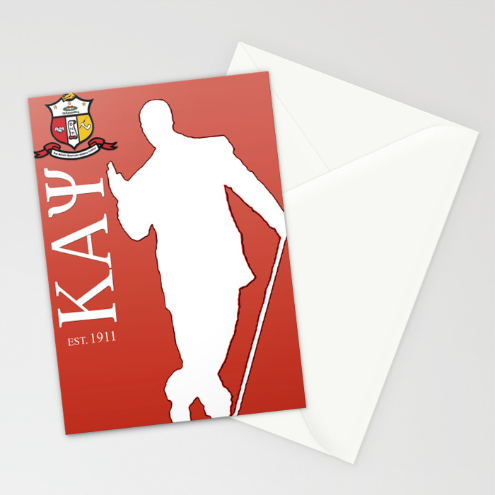 Kappa Alpha Psi Divine 9 Stationery Cards By Cldgraphics80
