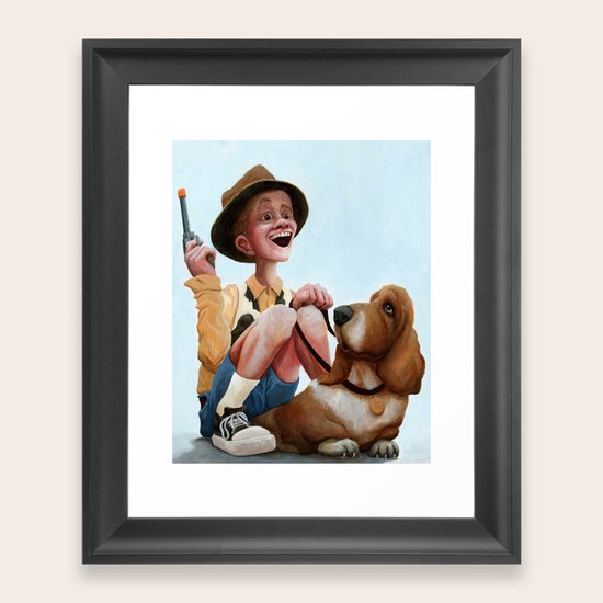 High Expectations Framed Art Print