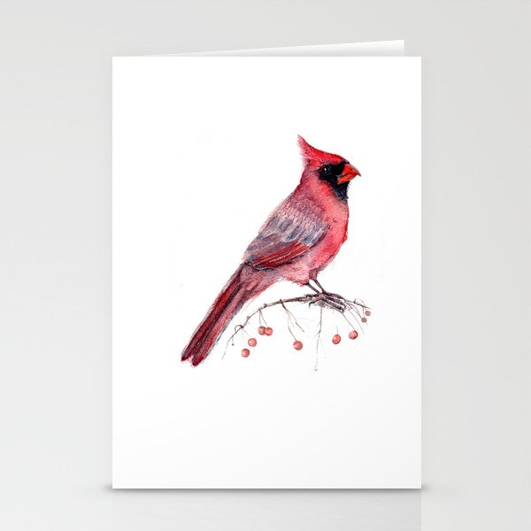 Red Cradinal Stationery Cards
