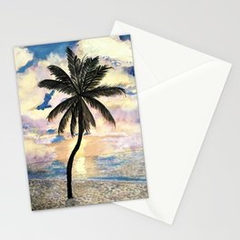 Plumage and Palmtrees Stationery Cards