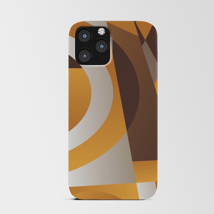  Fall retro background  iPhone Card Case