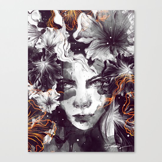 The Wallflower Canvas Print