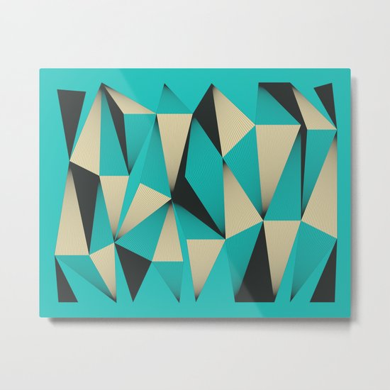 DOWNTOWN Metal Print
