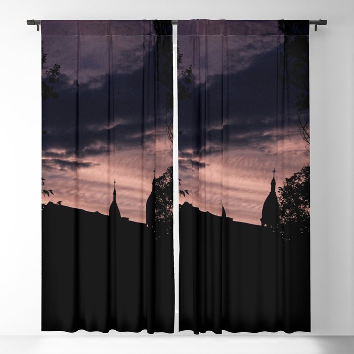Stormy Night In Montreal Blackout Curtain By Fleursauvageprints