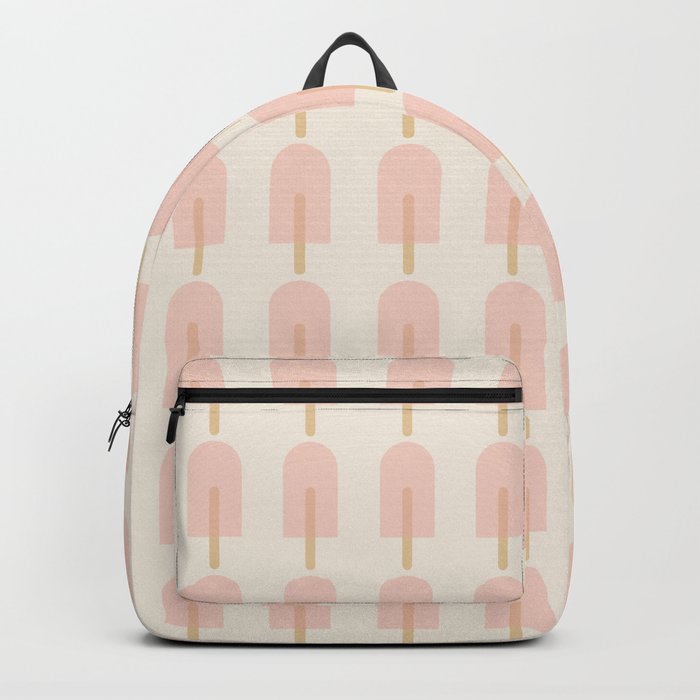 Pink Popsicle Pattern Backpack
