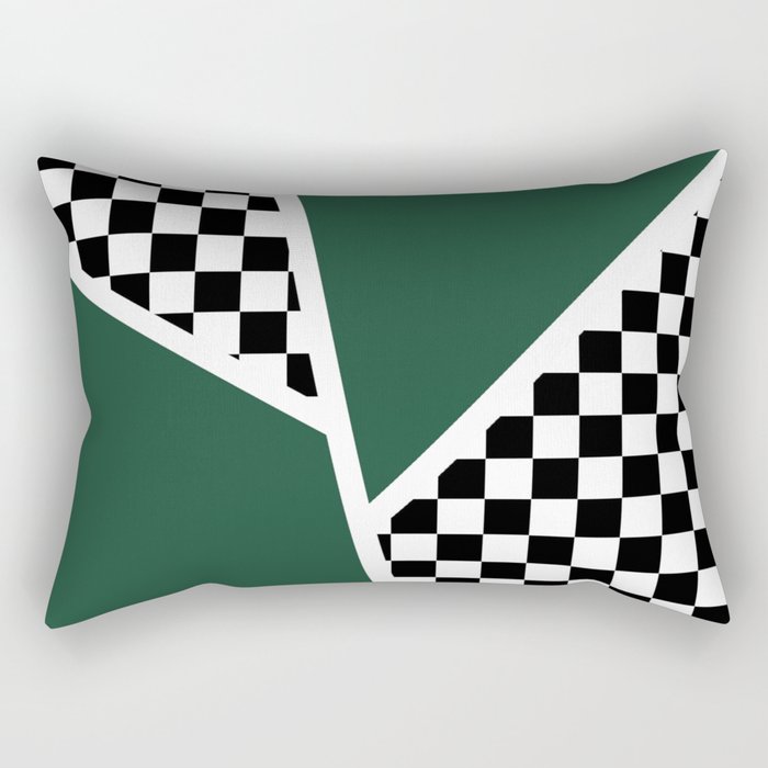 Chess abstract - vintage decoration Rectangular Pillow