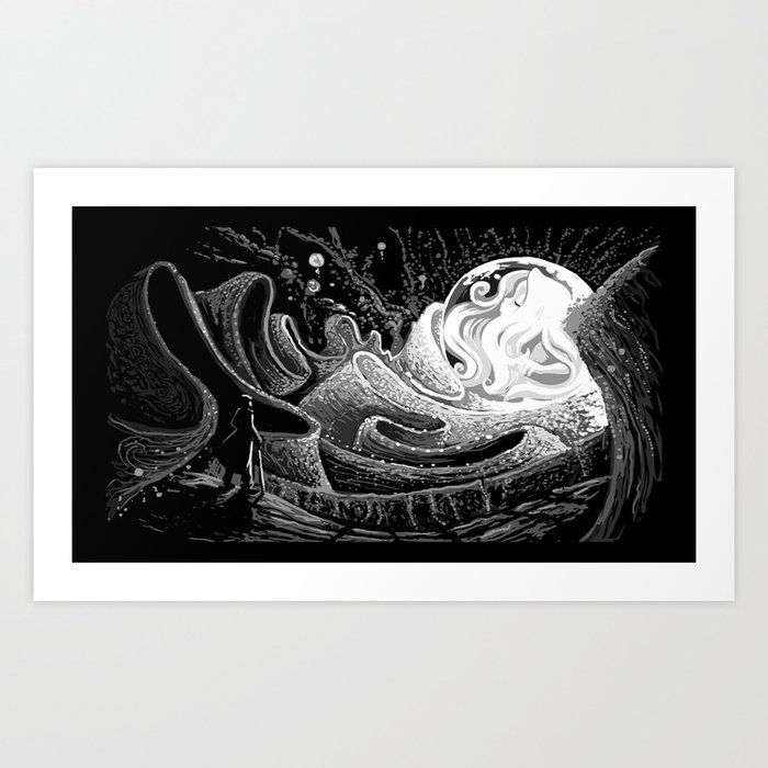 Womb of the Living Star Art Print