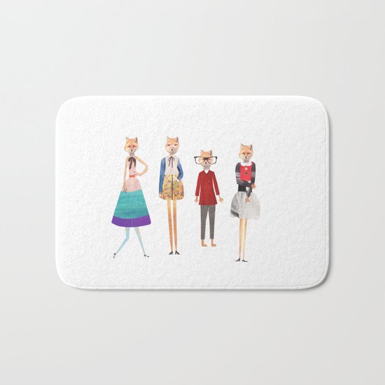Fox love Bath Mat