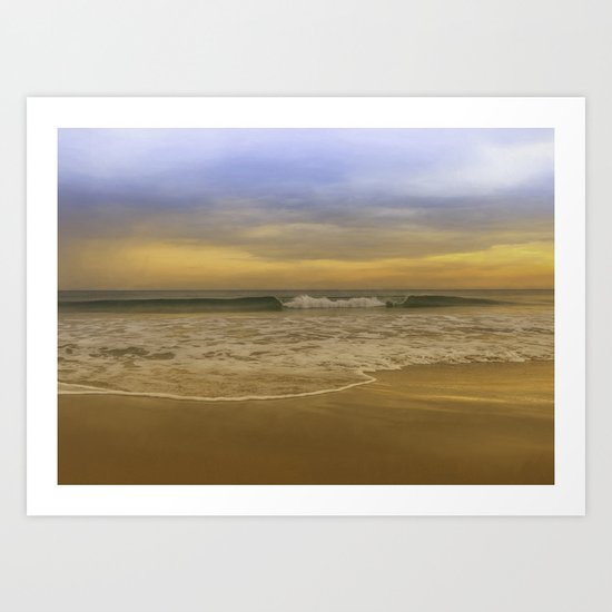 Summer evening Art Print