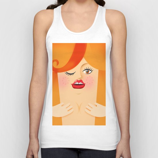 Lola Red Unisex Tank Top