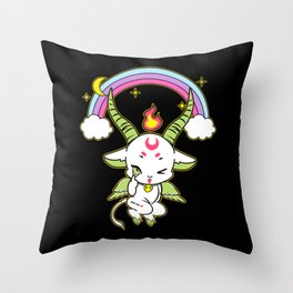 I'm not a bad soul Throw Pillow