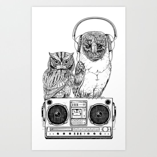 Silent Night ANALOG zine Art Print