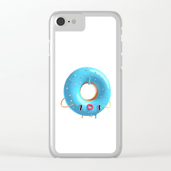Donut Clear iPhone Case