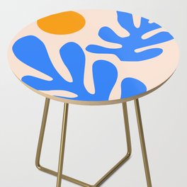Henri Matisse - Leaves - Blue Side Table
