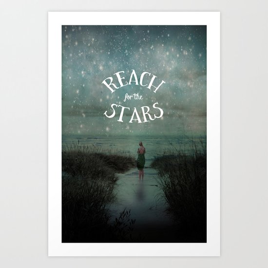 Reach for the Stars Art Print