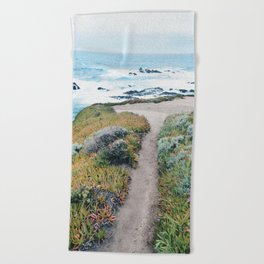 The Path to the Ocean Beach Towel