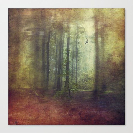 abstract forest Canvas Print