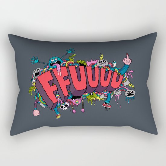 FFUUUU #2 Rectangular Pillow