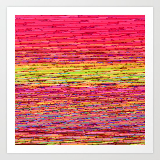 This Is The End You Point At Whatever You Want To die Art Print