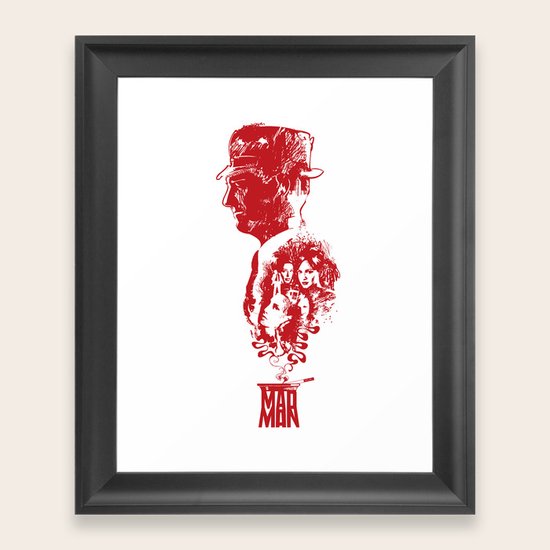 MADMAN Framed Art Print