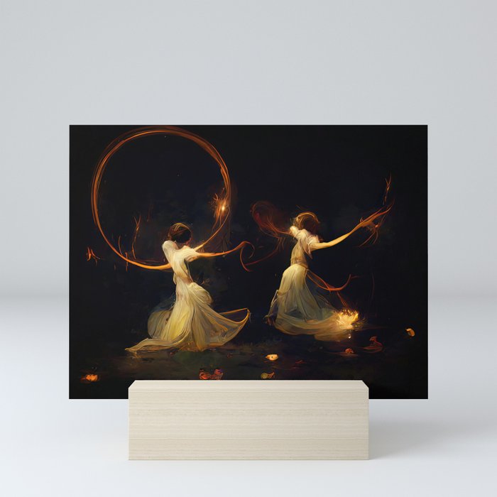 Dance of the Blood Moon | Dances of Willowood Collection Mini Art Print