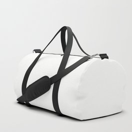 White Anemone Duffle Bag