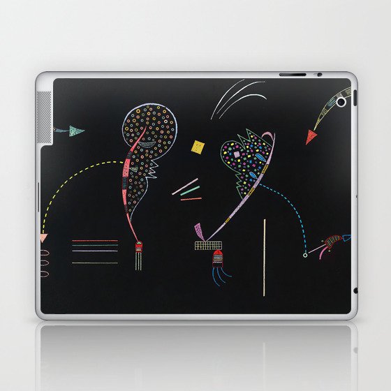 Deux Côtes (Two Sides) Wassily Kandinsky (1938) Laptop & iPad Skin