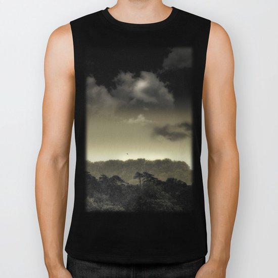 Stored in the Cloud Biker Tank