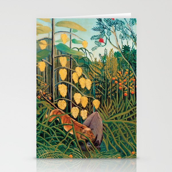 Tropical Exotic, Rousseau, Artprints Stationery Cards
