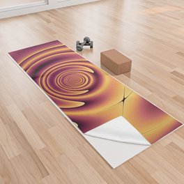 Plastic gradient ripples  Yoga Towel