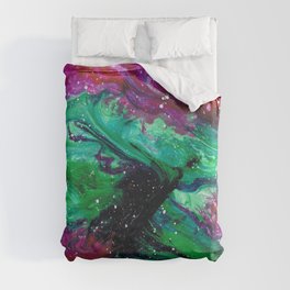 watermelon tourmaline Duvet Cover