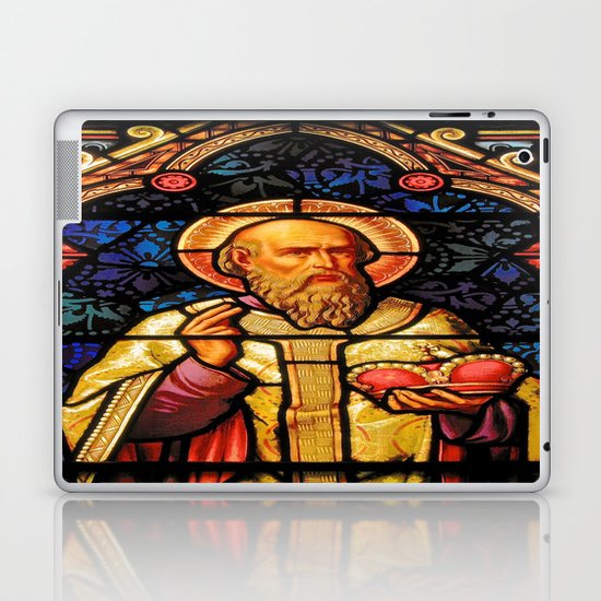Saintly Glass #2 Laptop & iPad Skin
