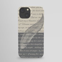 ANNABEL LEE (Allan Poe) iPhone Case