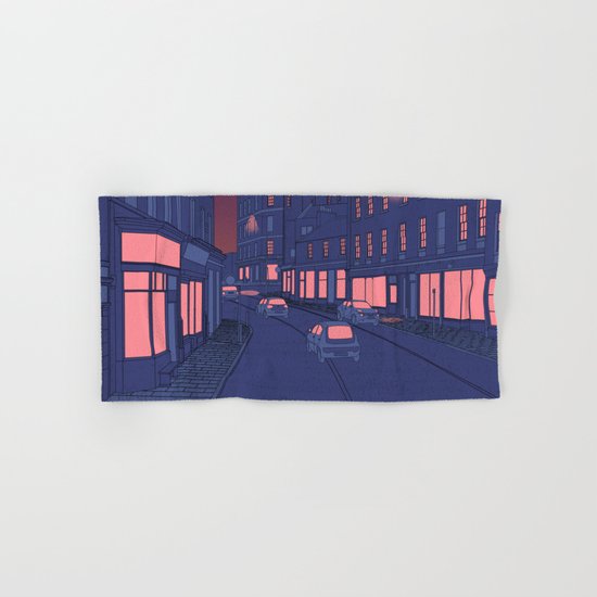 City Lights Hand & Bath Towel