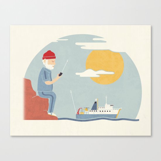 My RC Boat Canvas Print