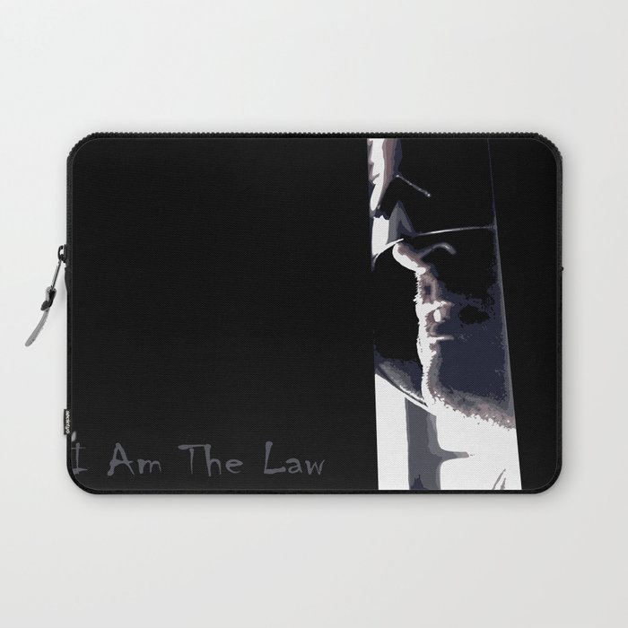 I Am The Law Laptop Sleeve