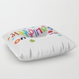 happiness Floor Pillow