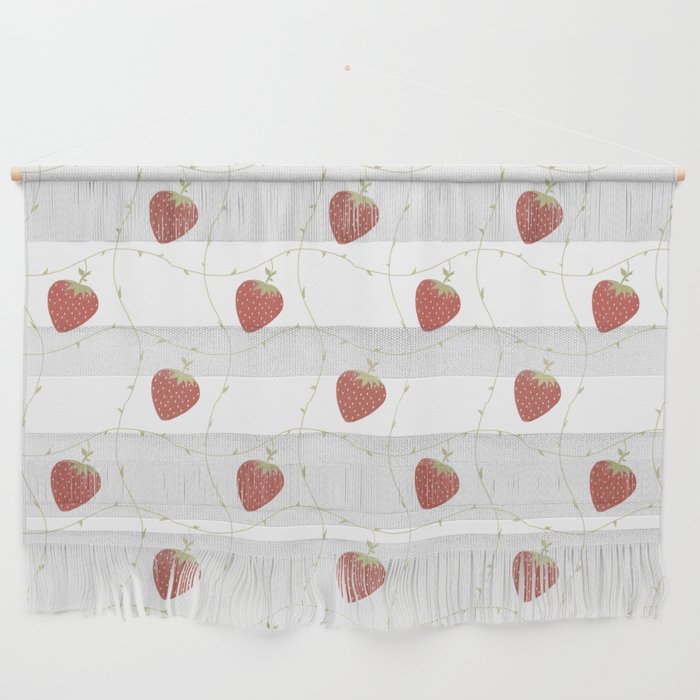 Strawberries & Vines Wall Hanging