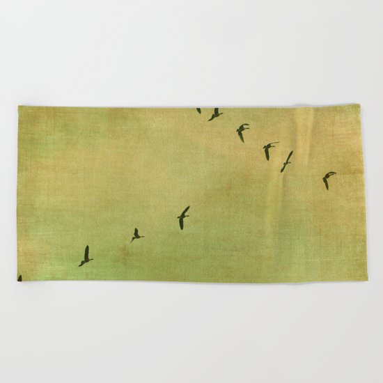 FLYING HIGH :) Beach Towel