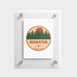 Hiawatha National Forest Floating Acrylic Print