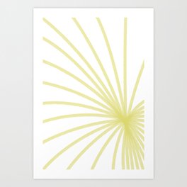 Yellow star - Abstractissimo 0030 Art Print