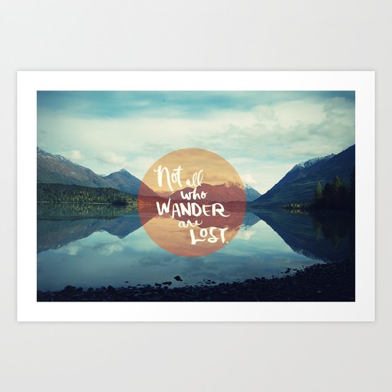 Wander II Art Print