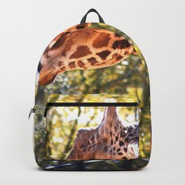 Baringo Giraffe Backpack | Digital, Ugnda, Rare, Santabarbara, Color, Africa, Nature, Giraffe, Animal, Wildlife 