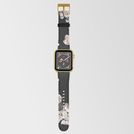 Pointillé sur les fleurs Apple Watch Band