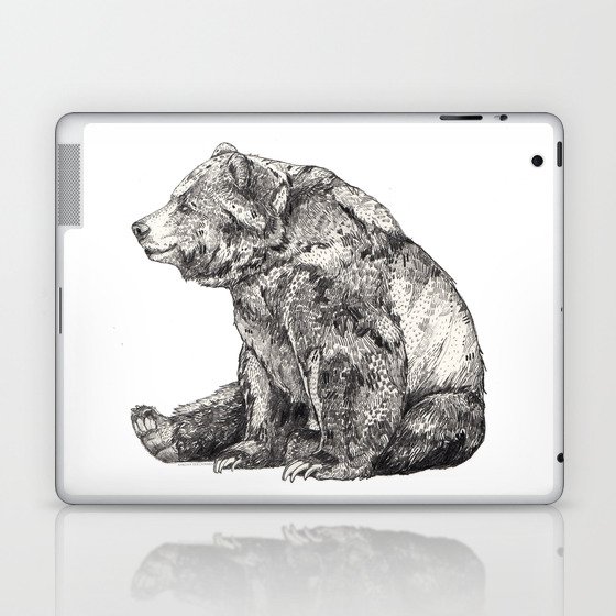 Bear // Graphite Laptop & iPad Skin